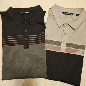 2 Travis Matthew Golf Men Shirts XXL